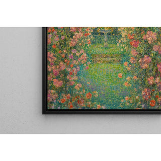 La Roseraie, Gerberoy - Henri Le Sidaner | Reproduction Tableau Décoration murale affiche copie