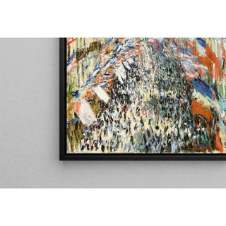 La Rue Montorgueil - Claude Monet | Reproduction Tableau Décoration murale affiche copie