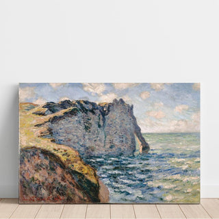 La falaise d'Aval, Étretat - Claude Monet | Reproduction Tableau Décoration murale affiche copie