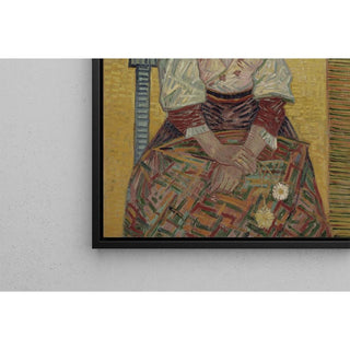 La femme italienne - Vincent van Gogh | Reproduction Tableau Décoration murale affiche copie