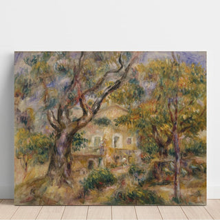 La ferme des Collettes, Cagnes - Pierre-Auguste Renoir | Reproduction Tableau Décoration murale affiche copie