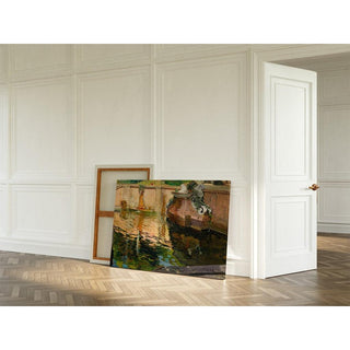 La fontaine aux chevaux, La Granja - Joaquín Sorolla | Reproduction Tableau Décoration murale affiche copie