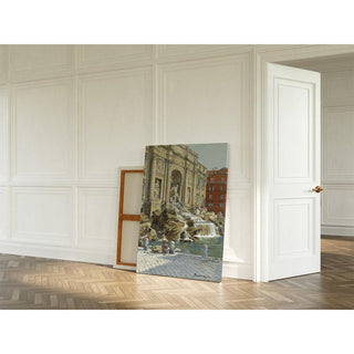 La fontaine de Trevi à Rome - Antonietta Brandeis | Reproduction Tableau Décoration murale affiche copie