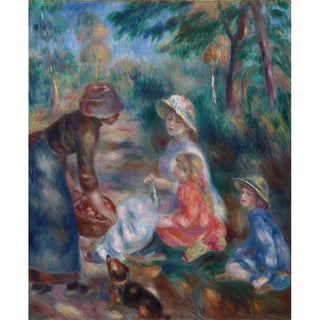 La marchande de pommes - Pierre-Auguste Renoir | Reproduction Tableau Décoration murale affiche copie