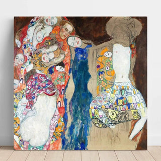 La mariée - Gustav Klimt | Reproduction Tableau Décoration murale affiche copie