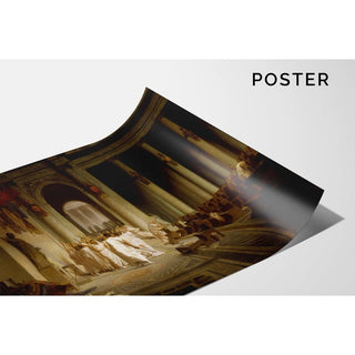 La mort de César - Jean-Léon Gérôme | Reproduction Tableau Décoration murale affiche copie