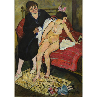 La poupée abandonnée - Suzanne Valadon | Reproduction Tableau Décoration murale affiche copie