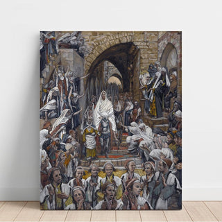 La procession dans les rues de Jérusalem - James Tissot | Reproduction Tableau Décoration murale affiche copie