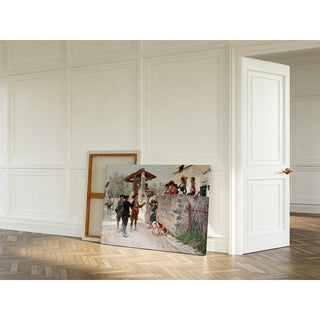 La serenata - Raffaello Sorbi | Reproduction Tableau Décoration murale affiche copie