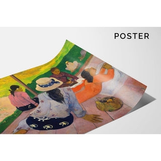 La sieste - Paul Gauguin | Reproduction Tableau Décoration murale affiche copie