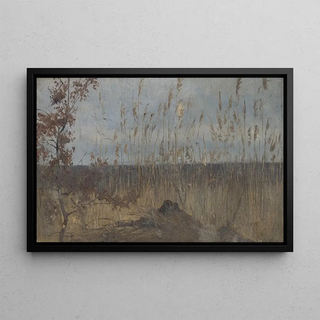 Ladislav Mednynszky - Study of a Marsh Landscape.webp