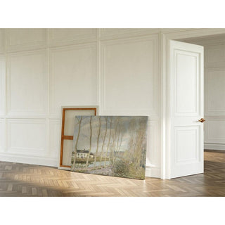 Le Canal du Loing - Alfred Sisley | Reproduction Tableau Décoration murale affiche copie