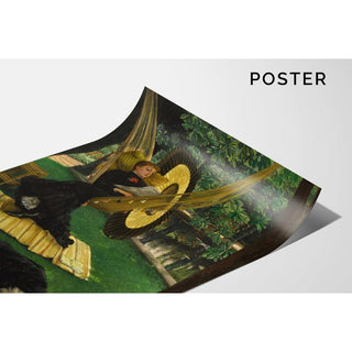 Le Hamac - James Tissot | Reproduction Tableau Décoration murale affiche copie