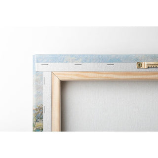 Le Jardin des Tuileries et le Pavillon de Flore, Matin, Printemps - Camille Pissarro | Reproduction Tableau Décoration murale affiche copie