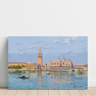 Le Molo, Venise - Antonietta Brandeis | Reproduction Tableau Décoration murale affiche copie