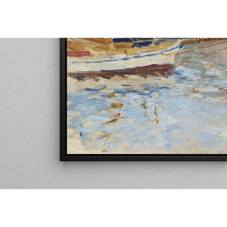 Le Port de Nice - Berthe Morisot | Reproduction Tableau Décoration murale affiche copie