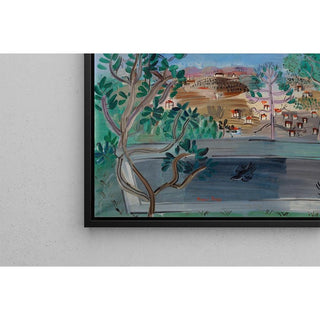 Le Réservoir à Golfe-Juan, à l'Oiseau - Raoul Dufy | Reproduction Tableau Décoration murale affiche copie