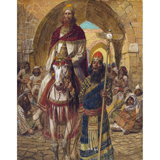 Le Triomphe de Mardochée - James Tissot | Reproduction Tableau Décoration murale affiche copie