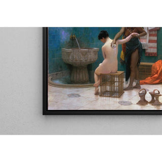 Le bain - Jean-Léon Gérôme | Reproduction Tableau Décoration murale affiche copie