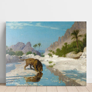 Le golfe d'Aqaba - Jean-Léon Gérôme | Reproduction Tableau Décoration murale affiche copie