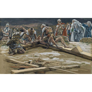 Le premier clou - James Tissot | Reproduction Tableau Décoration murale affiche copie