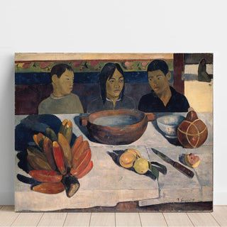 Le repas ou Les bananes - Paul Gauguin | Reproduction Tableau Décoration murale affiche copie