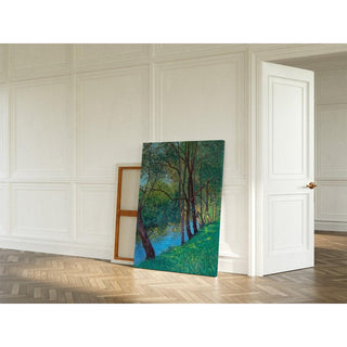 Le ruisseau de l'Au - Alfred Zoff | Reproduction Tableau Décoration murale affiche copie