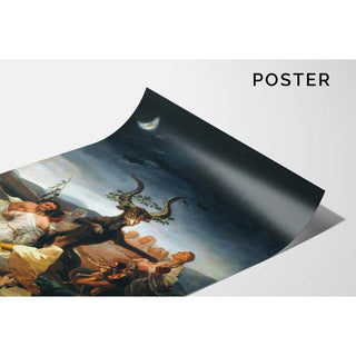 Le sabbat des sorcières - Francisco de Goya | Reproduction Tableau Décoration murale affiche copie