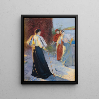 Leon Wyczkowski - A Game of Crocquet.webp