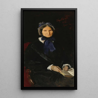 Leon Wyczkowski - Portrait of Mrs Faliska artists grandmother.webp