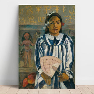 Les Ancêtres de Tehamana Merahi Metua no Tehamana - Paul Gauguin | Reproduction Tableau Décoration murale affiche copie