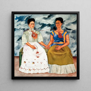 Les Deux Fridas - Frida Kahlo | Reproduction Tableau Décoration murale affiche copie