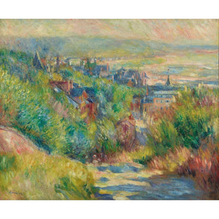 Les Hauteurs de Trouville - Pierre-Auguste Renoir | Reproduction Tableau Décoration murale affiche copie