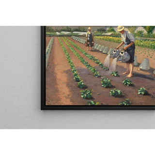 Les Jardiniers - Gustave Caillebotte | Reproduction Tableau Décoration murale affiche copie