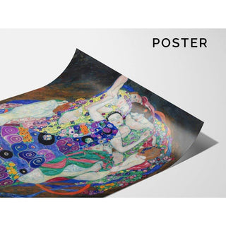 Les Vierges - Gustav Klimt | Reproduction Tableau Décoration murale affiche copie