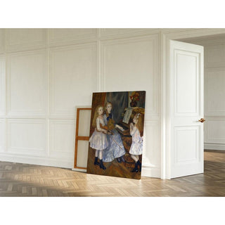 Les filles de Catulle Mendès - Pierre-Auguste Renoir | Reproduction Tableau Décoration murale affiche copie