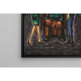 Les trois fléaux du peuple - Karl Wiener | Reproduction Tableau Décoration murale affiche copie