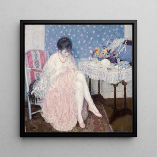 Lingerie déchirée - Frederick Carl Frieseke