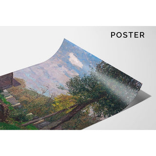 Lit de ruisseau en automne - Alfred Zoff | Reproduction Tableau Décoration murale affiche copie