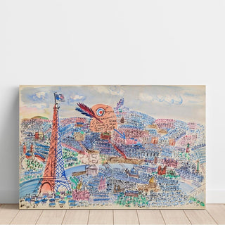 Livre d'Or de Marianne - Raoul Dufy | Reproduction Tableau Décoration murale affiche copie