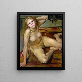 Lovis Corinth - Nude Girl on a Rug.webp