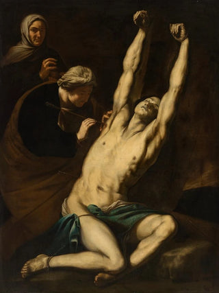 Luca Giordano - Saint Sebastian tended by Saint Irene.webp