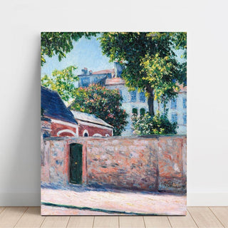 Maisons à Argenteuil - Gustave Caillebotte | Reproduction Tableau Décoration murale affiche copie