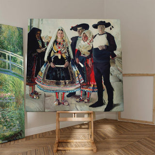 Mariée Lagarteran - Joaquín Sorolla | Reproduction Tableau Décoration murale affiche copie