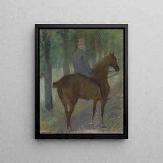 Mary Cassatt - Mr Robert S Cassatt on Horseback.webp