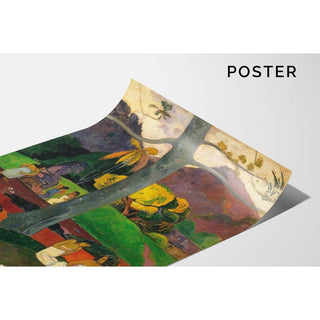 Mata Mua Dans les temps anciens - Paul Gauguin | Reproduction Tableau Décoration murale affiche copie