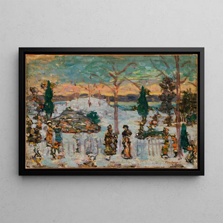 Maurice Prendergast - Snow in April.webp