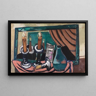 Max Beckmann - Stilleben mit gestrzter Kerze.webp