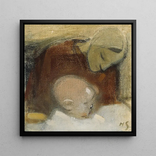 Mère et enfant - Helene Schjerfbeck