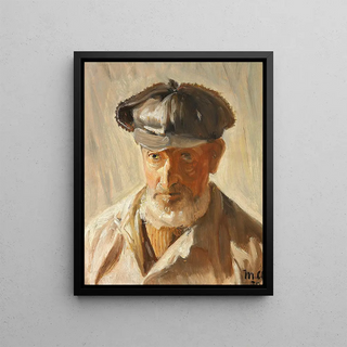 Michael Ancher - Skawbo med kasket.webp